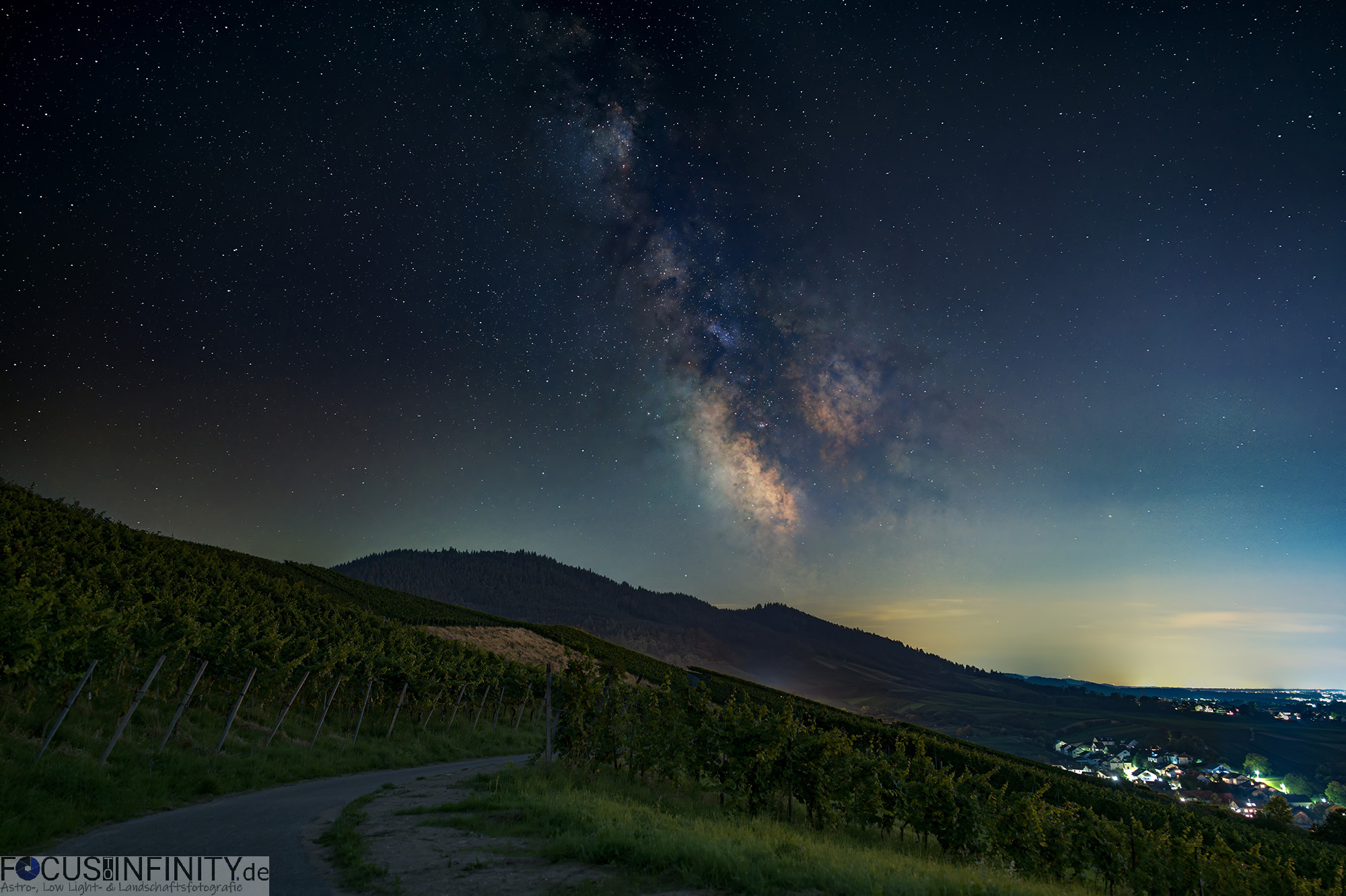 Geht Doch August Milchstraße Mit Guten Sichtverhältnissen Focustoinfinityde